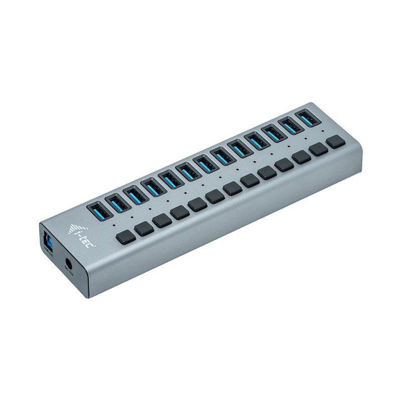 Buy D I-TEC USB 3.0 HUB 13 PORT 60 W - USB-A Hub, 60W PD in Cyprus, Nicosia, Limassol, Larnaka, Pafos