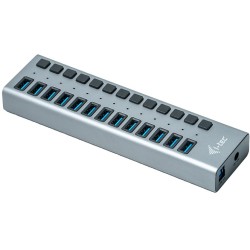 Buy D I-TEC USB 3.0 HUB 13 PORT 60 W - USB-A Hub, 60W PD in Cyprus, Nicosia, Limassol, Larnaka, Pafos