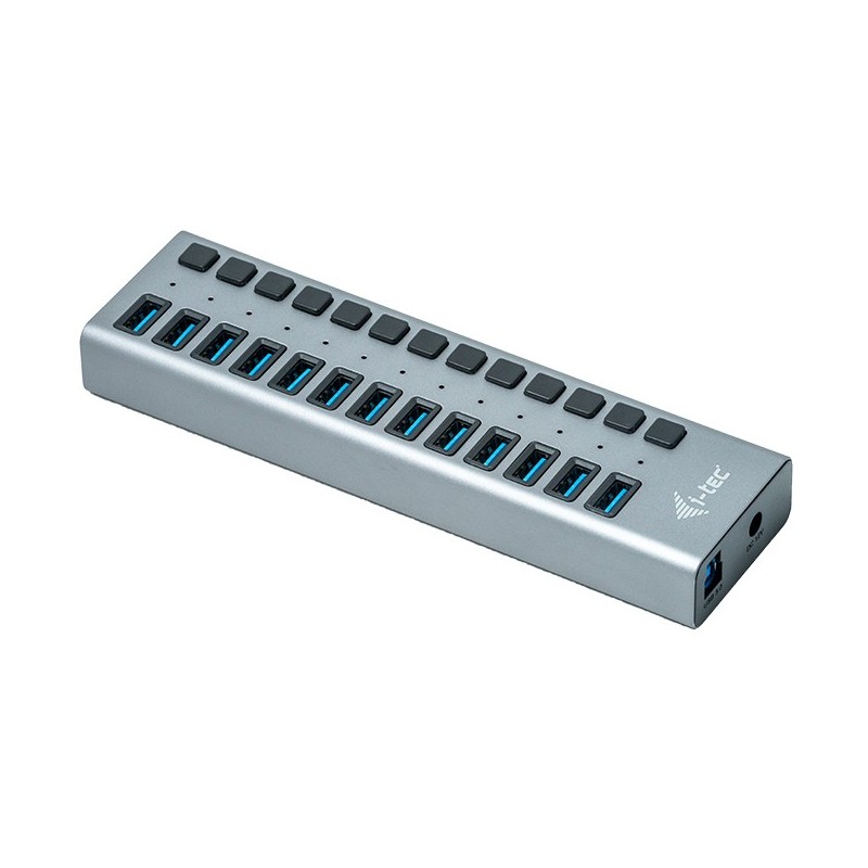 Buy D I-TEC USB 3.0 HUB 13 PORT 60 W - USB-A Hub, 60W PD in Cyprus, Nicosia, Limassol, Larnaka, Pafos