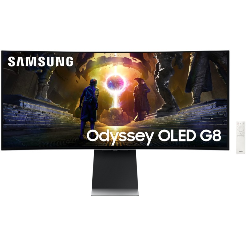 Samsung Odyssey OLED G8 G85SD 34-inch UWQHD 175Hz Curved Gaming Monitor (Boxed) — Buy in Cyprus with Fast Delivery