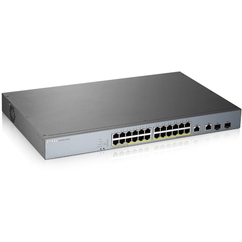 Buy ZyXEL GS1350 RM M PoE+ - GS1350RM-M - 24-Port Gigabit Rackmount Smart Web-Ma... in Cyprus, Nicosia, Limassol, Larnaka, Pafos