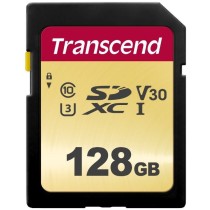 Transcend Card - SDC500S - 128GB SDXC V60 — Buy in Cyprus with Fast Delivery