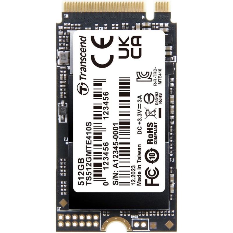 Buy TRANSCEND 512GB M.2 2242 PCIe Gen4x4 NVMe 3D TLC DRAM-less in Cyprus, Nicosia, Limassol, Larnaka, Pafos