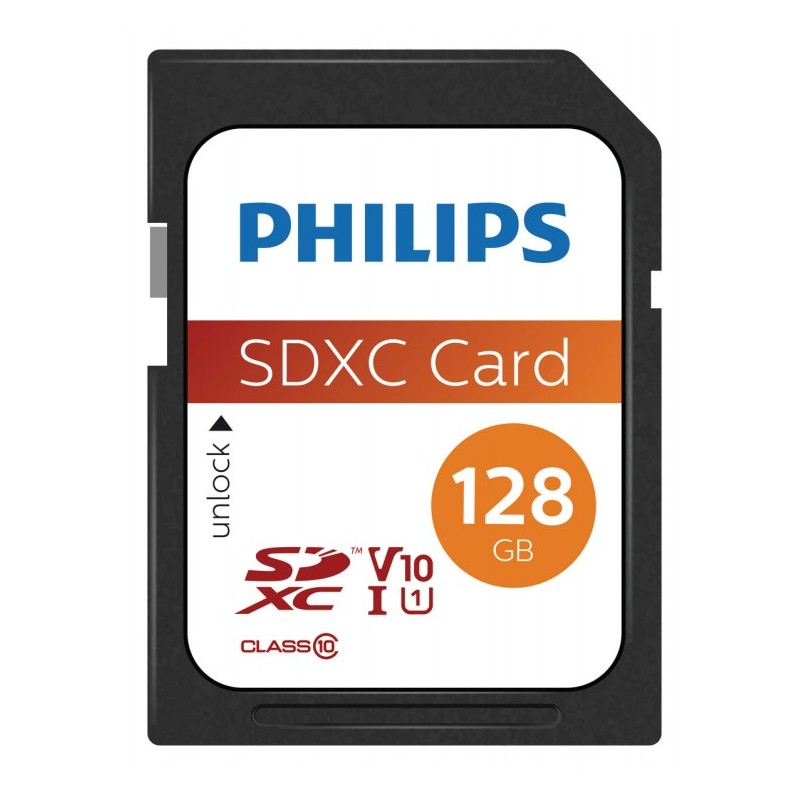 Buy CARD Philips XC Card - SD Card, 128GB, Class 10, UHS-I U1 in Cyprus, Nicosia, Limassol, Larnaka, Pafos