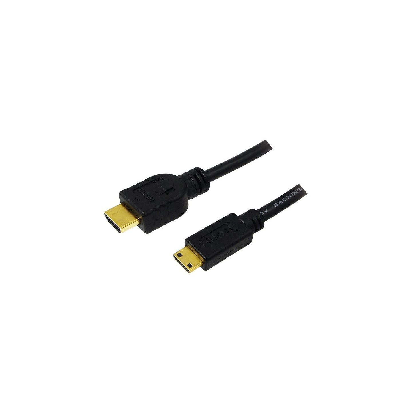HDMI Cable Ethernet A - to mini St St - 2.00m - Black — Buy in Cyprus with Fast Delivery