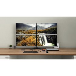 Buy D I-TEC Dockingstation Quattro Display - DisplayLink Dock, 4x Display, USB-C... in Cyprus, Nicosia, Limassol, Larnaka, Pafos