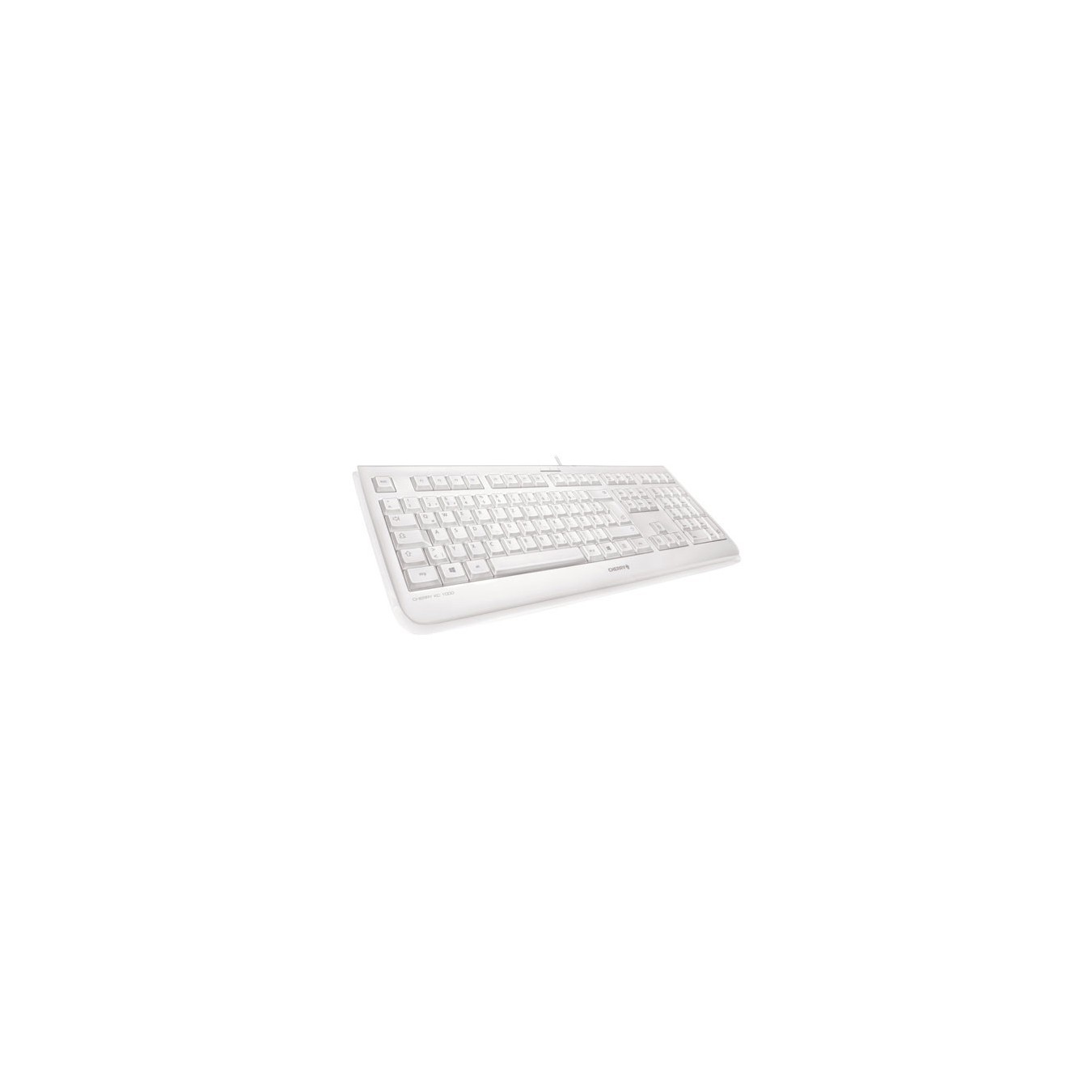CHERRY KC 1068 - KC 1068 - Corded CH-Layout, white/gray, IP68 — Buy in Cyprus with Fast Delivery