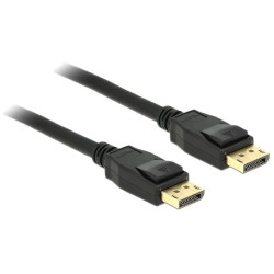 Buy DELOCK DisplayPort 1.2 Cable - 2 m - Black - 4K in Cyprus, Nicosia, Limassol, Larnaka, Pafos