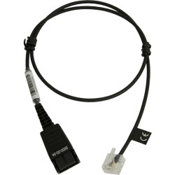Buy Jabra QD to RJ45 Straight Cable - 0.5 m for Agfeo ST40 in Cyprus, Nicosia, Limassol, Larnaka, Pafos
