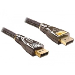 Buy DELOCK DisplayPort Cable - Premium 2m - Shielded, High-Speed in Cyprus, Nicosia, Limassol, Larnaka, Pafos