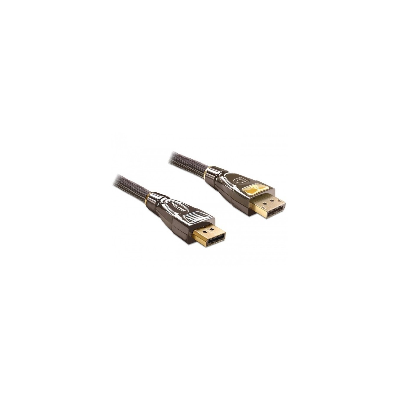 DELOCK DisplayPort Cable - Premium 2m - Shielded, High-Speed — Buy in Cyprus with Fast Delivery
