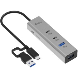 Buy D I-TEC Universal Charging Metal HUB 2x USB-C 3.2 Gen1 + 2x USB-A 3.2 Gen1 -... in Cyprus, Nicosia, Limassol, Larnaka, Pafos