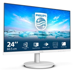 Buy Philips 60.5cm (23.8") 241V8AW - IPS panel, 23.8" display, 100Hz, HDMI, White in Cyprus, Nicosia, Limassol, Larnaka, Pafos
