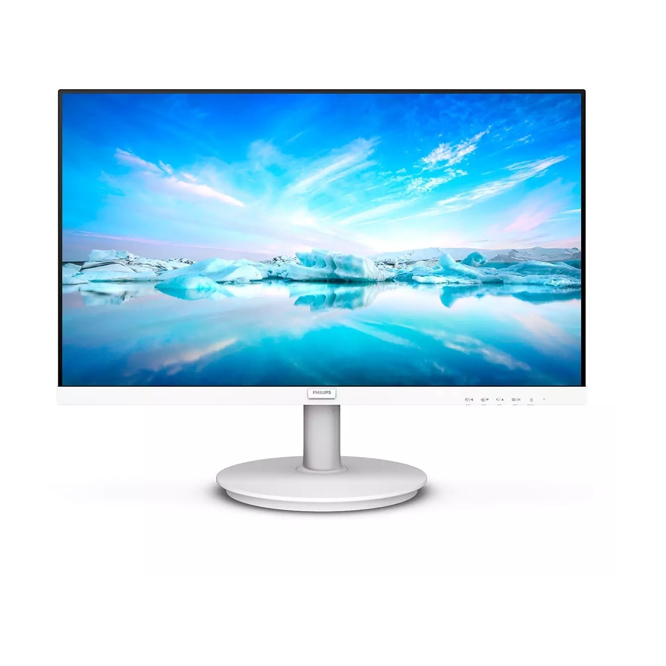 Philips 60.5cm (23.8") 241V8AW - IPS panel, 23.8" display, 100Hz, HDMI, White — Buy in Cyprus with Fast Delivery