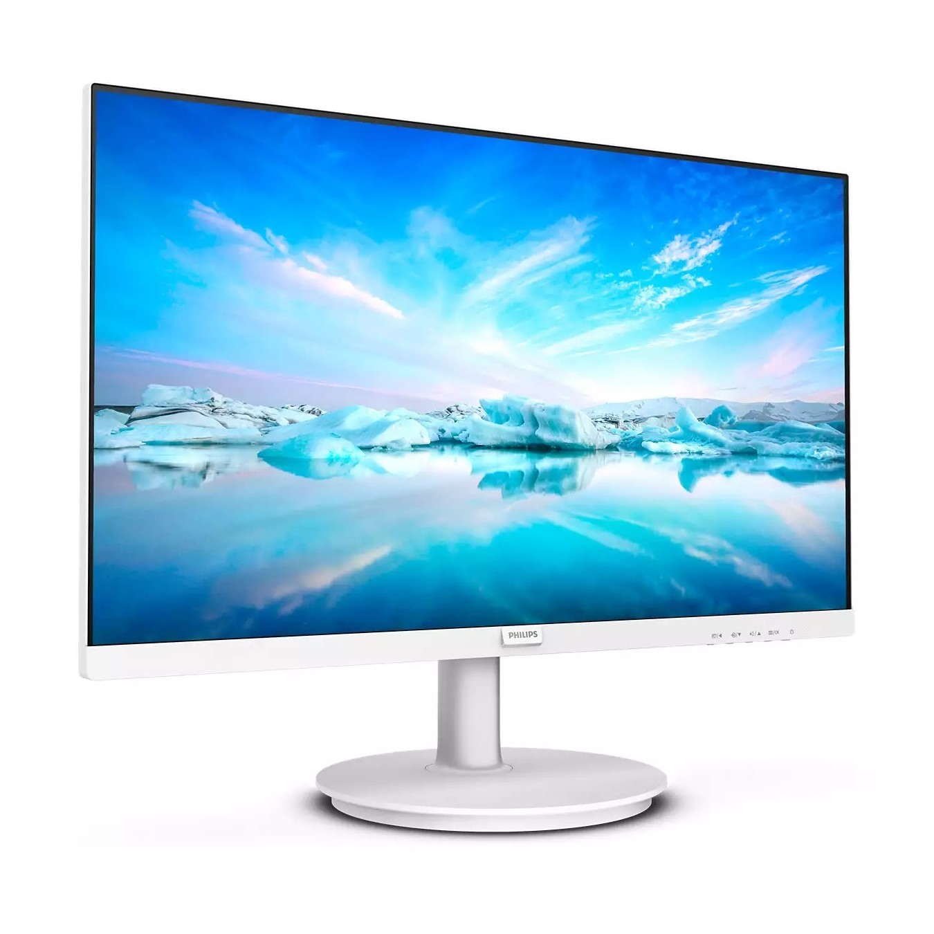 Philips 60.5cm (23.8") 241V8AW - IPS panel, 23.8" display, 100Hz, HDMI, White — Buy in Cyprus with Fast Delivery