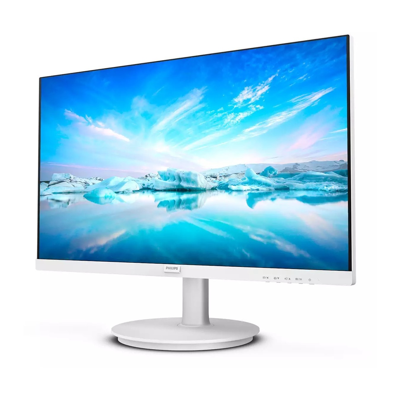 Philips 60.5cm (23.8") 241V8AW - IPS panel, 23.8" display, 100Hz, HDMI, White — Buy in Cyprus with Fast Delivery