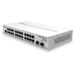 Buy MikroTik 24-Port Gigabit Switch with 2x SFP+ - CRS326-24G-2S+IN - Rackmount,... in Cyprus, Nicosia, Limassol, Larnaka, Pafos