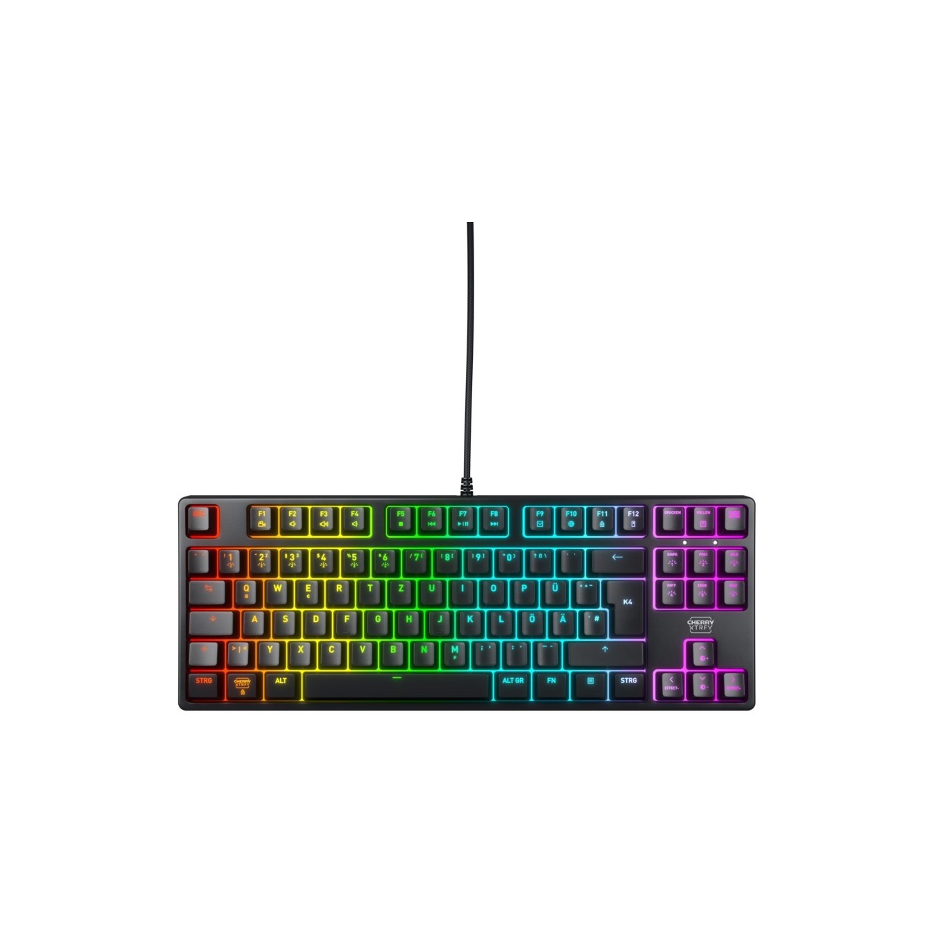 Cherry Xtrfy K4V2 TKL Keyboard - K4V2 - Black — Buy in Cyprus with Fast Delivery