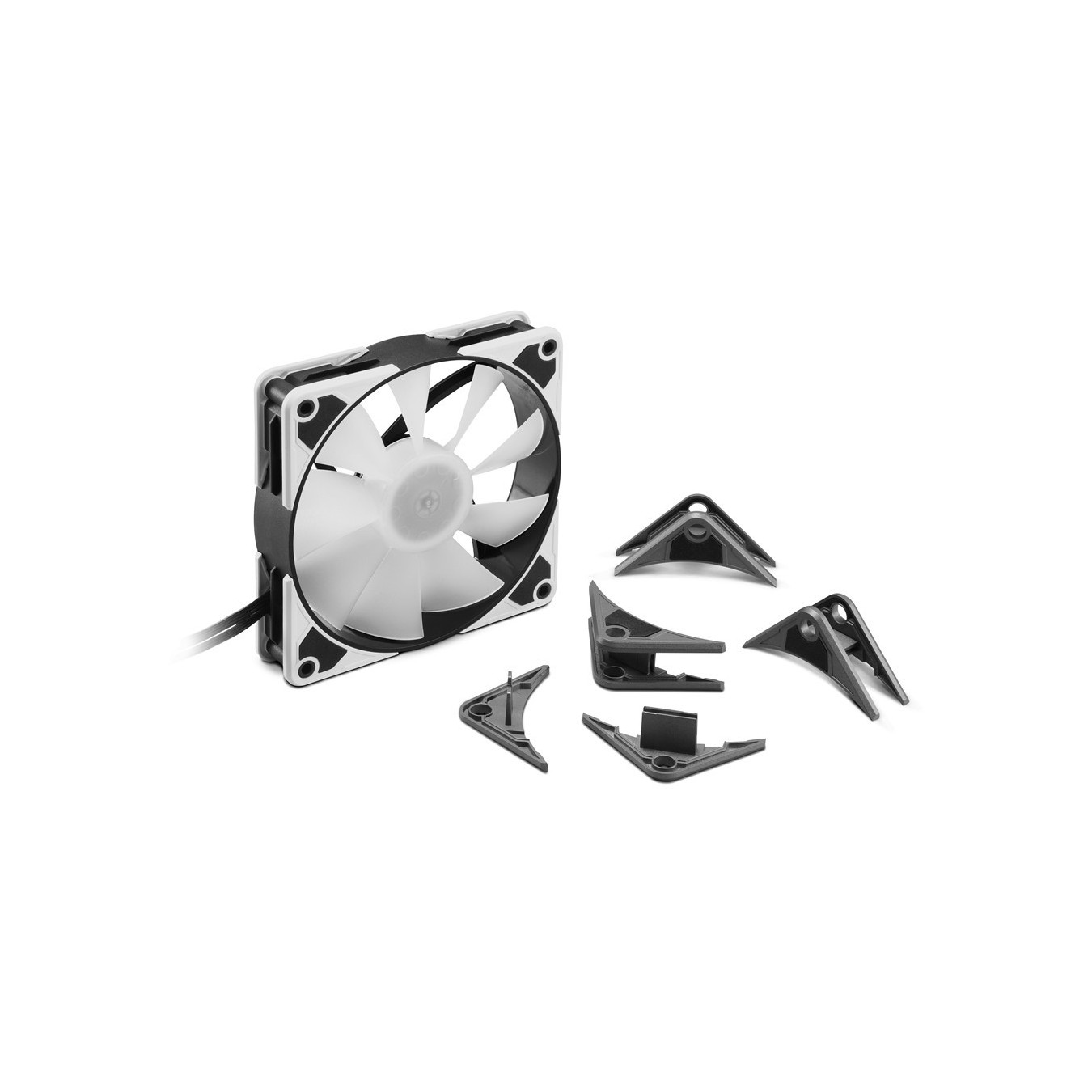Sharkoon SilentStorm 140 PWM RGB Fan - 140mm, 4-pin PWM, RGB lighting — Buy in Cyprus with Fast Delivery
