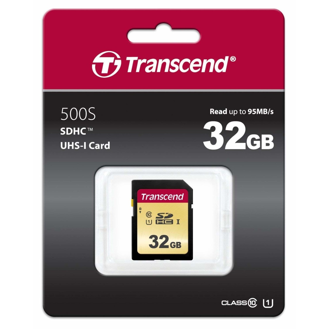 Transcend SD Card 32GB SDHC - SDC500S - SD, 32GB, 60 MB/s — Buy in Cyprus with Fast Delivery