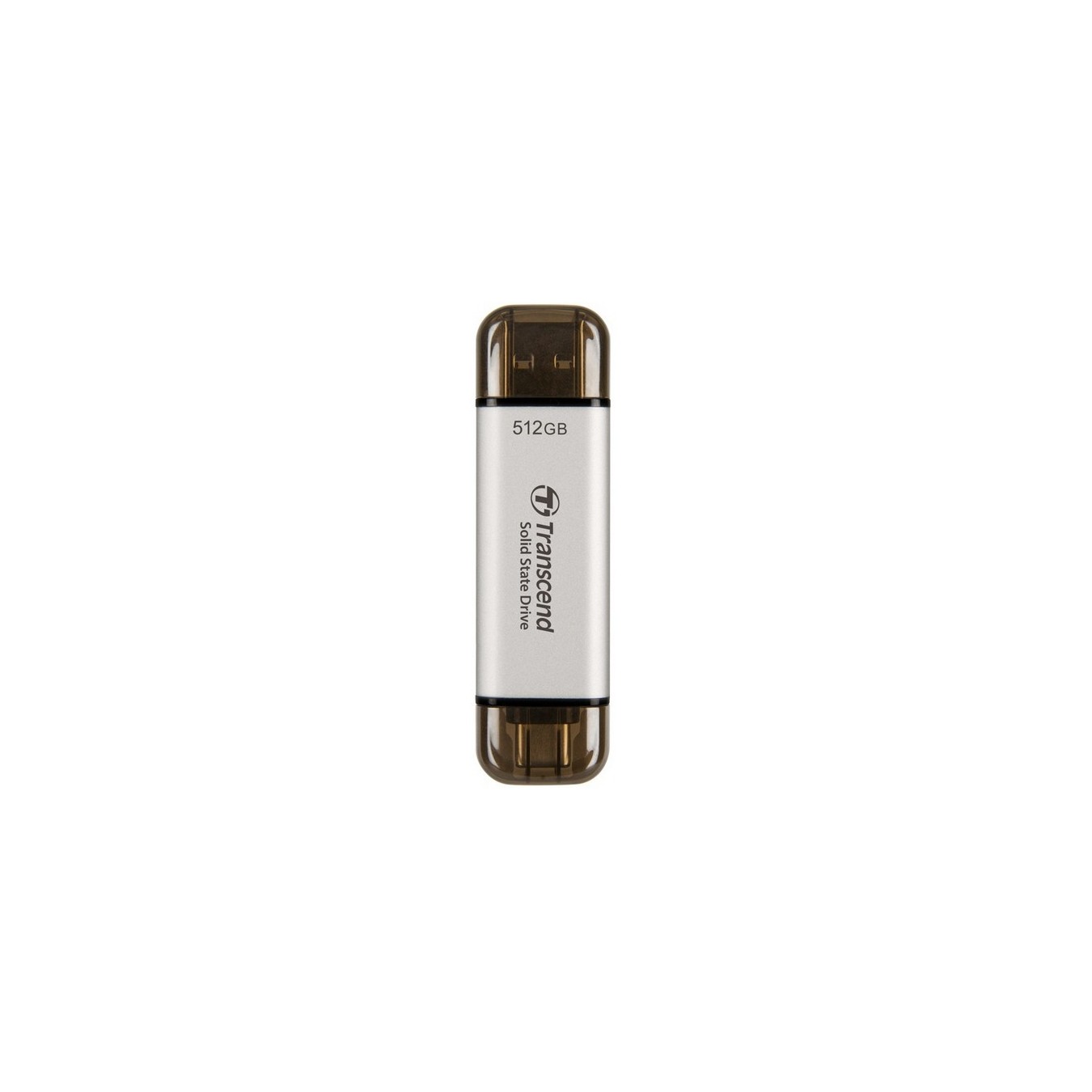 TRANSCEND External SSD USB 10Gbps Type-C - ESD310S - Silver, 512GB — Buy in Cyprus with Fast Delivery