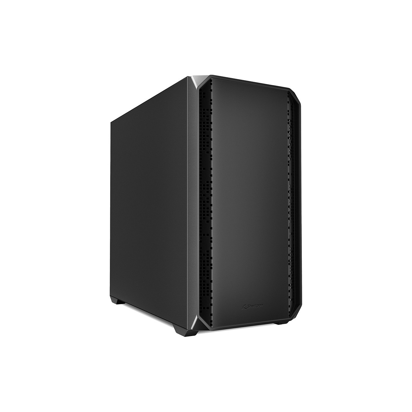 Sharkoon MK2 Micro-ATX Case - MK2 - Black Metal Finish — Buy in Cyprus with Fast Delivery