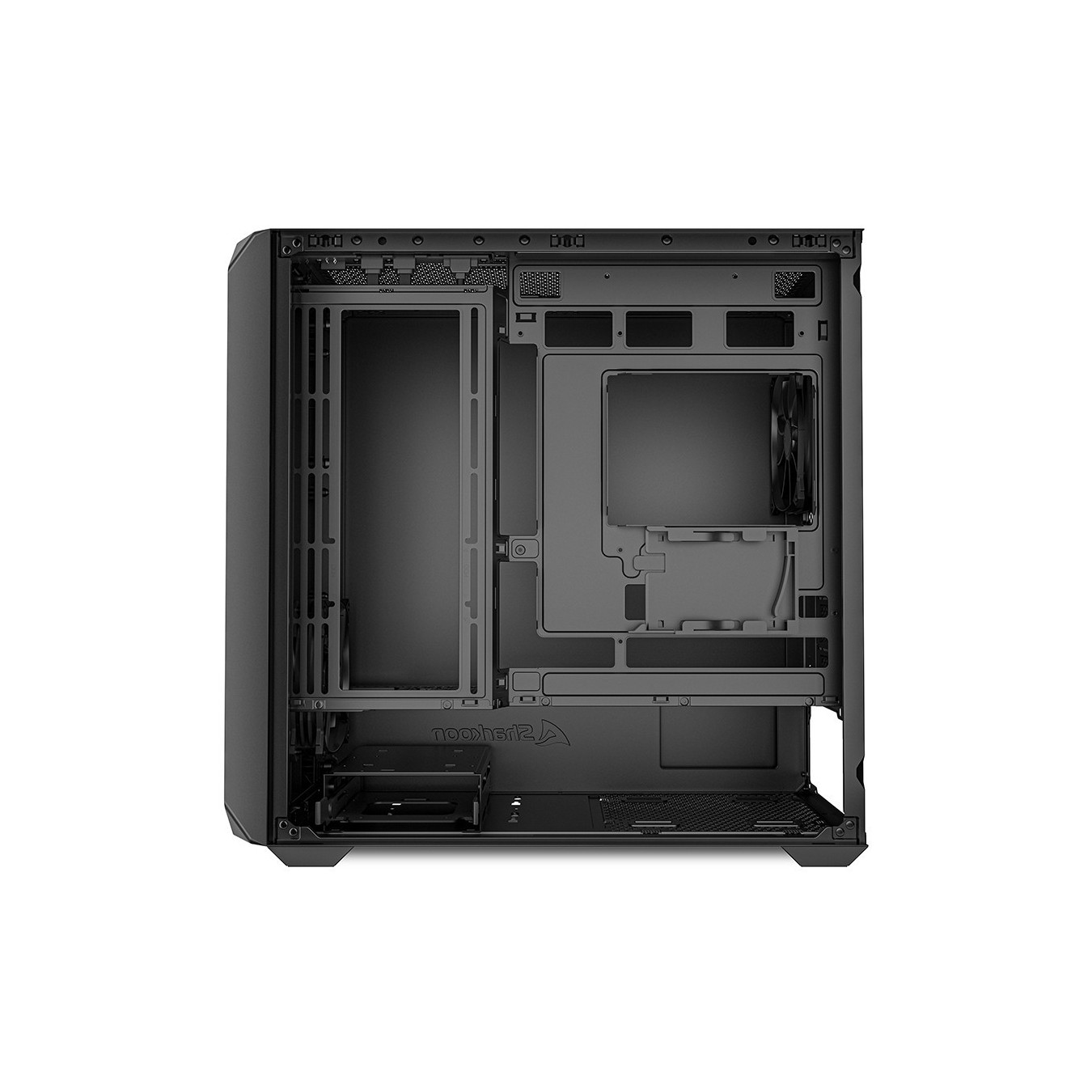 Sharkoon MK2 Micro-ATX Case - MK2 - Black Metal Finish — Buy in Cyprus with Fast Delivery