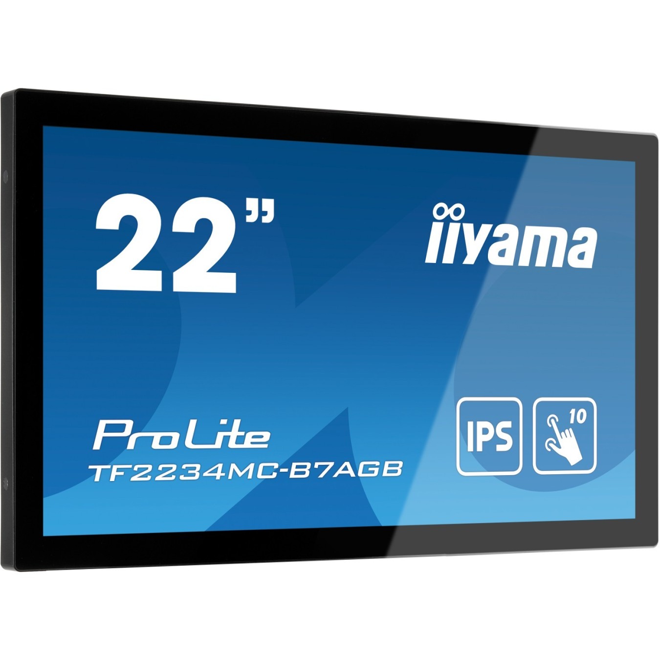 IIYAMA TF2234MC-B7AGB 21.5 inch M-Touch Monitor - TF2234MC-B7AGB - 16:9, HDMI + DP — Buy in Cyprus with Fast Delivery
