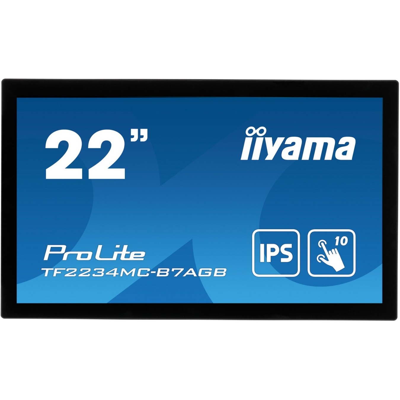 IIYAMA TF2234MC-B7AGB 21.5 inch M-Touch Monitor - TF2234MC-B7AGB - 16:9, HDMI + DP — Buy in Cyprus with Fast Delivery