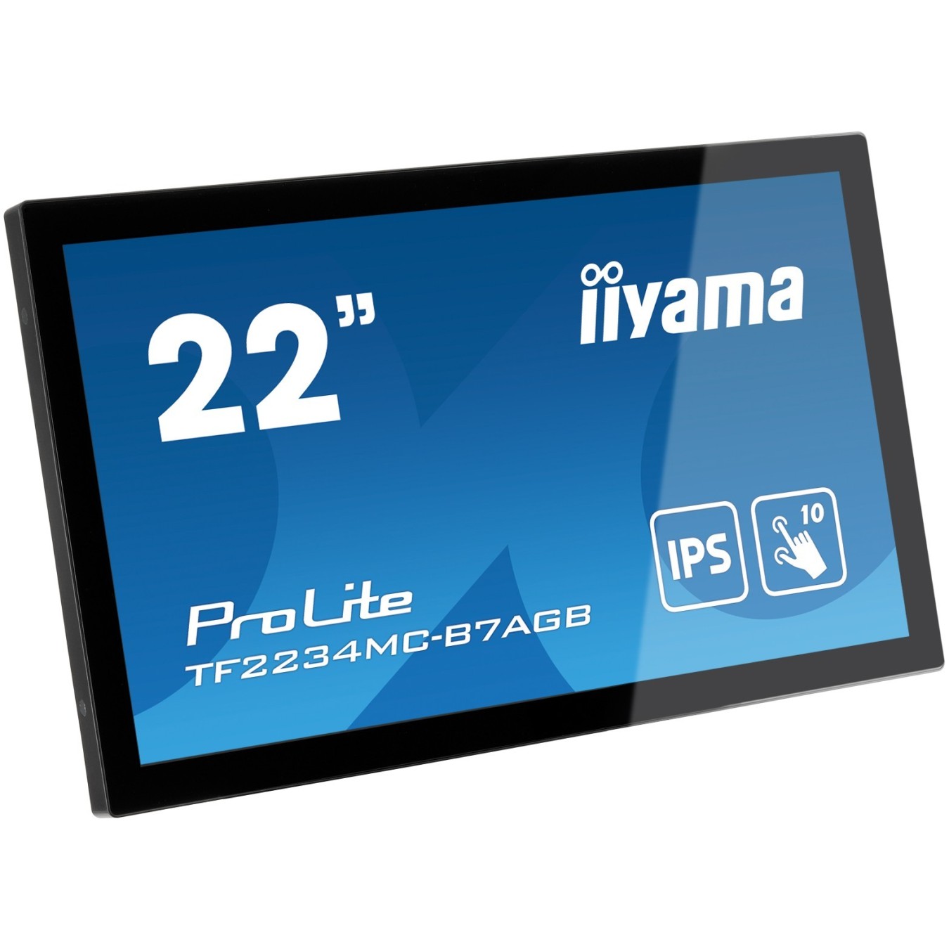 IIYAMA TF2234MC-B7AGB 21.5 inch M-Touch Monitor - TF2234MC-B7AGB - 16:9, HDMI + DP — Buy in Cyprus with Fast Delivery