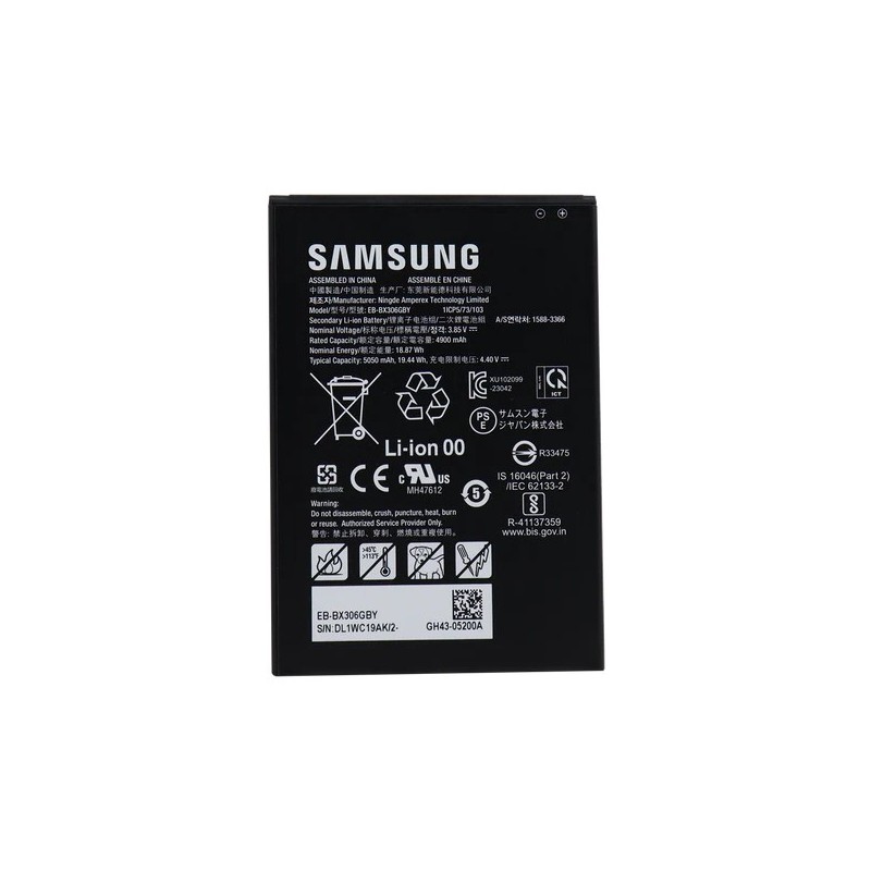 Buy Samsung Replacement Battery for Tab Active5 - Tab Active5 - Black in Cyprus, Nicosia, Limassol, Larnaka, Pafos