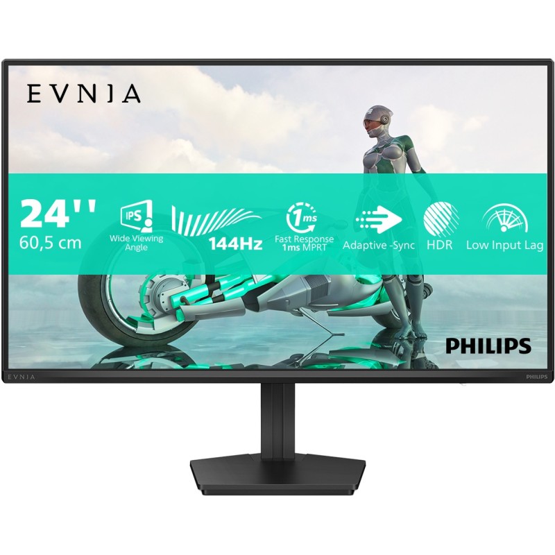 PHILIPS Evnia 24M2N3200NF 23.8" FHD 144Hz IPS 1ms HDMI DP (Boxed) — Buy in Cyprus with Fast Delivery