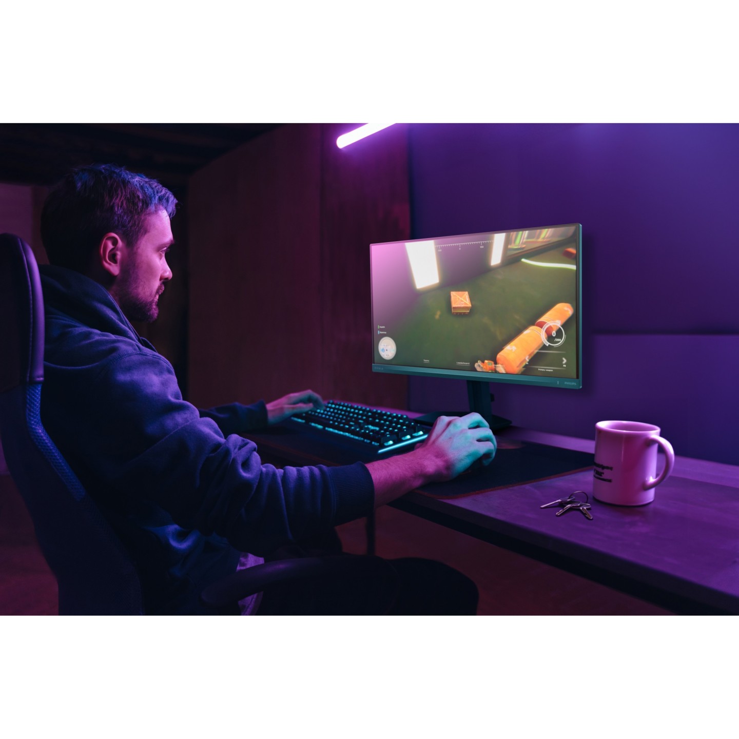 PHILIPS Evnia 24M2N3200NF 23.8" FHD 144Hz IPS 1ms HDMI DP (Boxed) — Buy in Cyprus with Fast Delivery