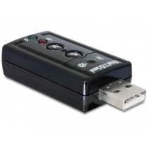 DELOCK Sound Adapter extern USB2.0 Virtual 7.1 24Bit 96kHz — Buy in Cyprus with Fast Delivery
