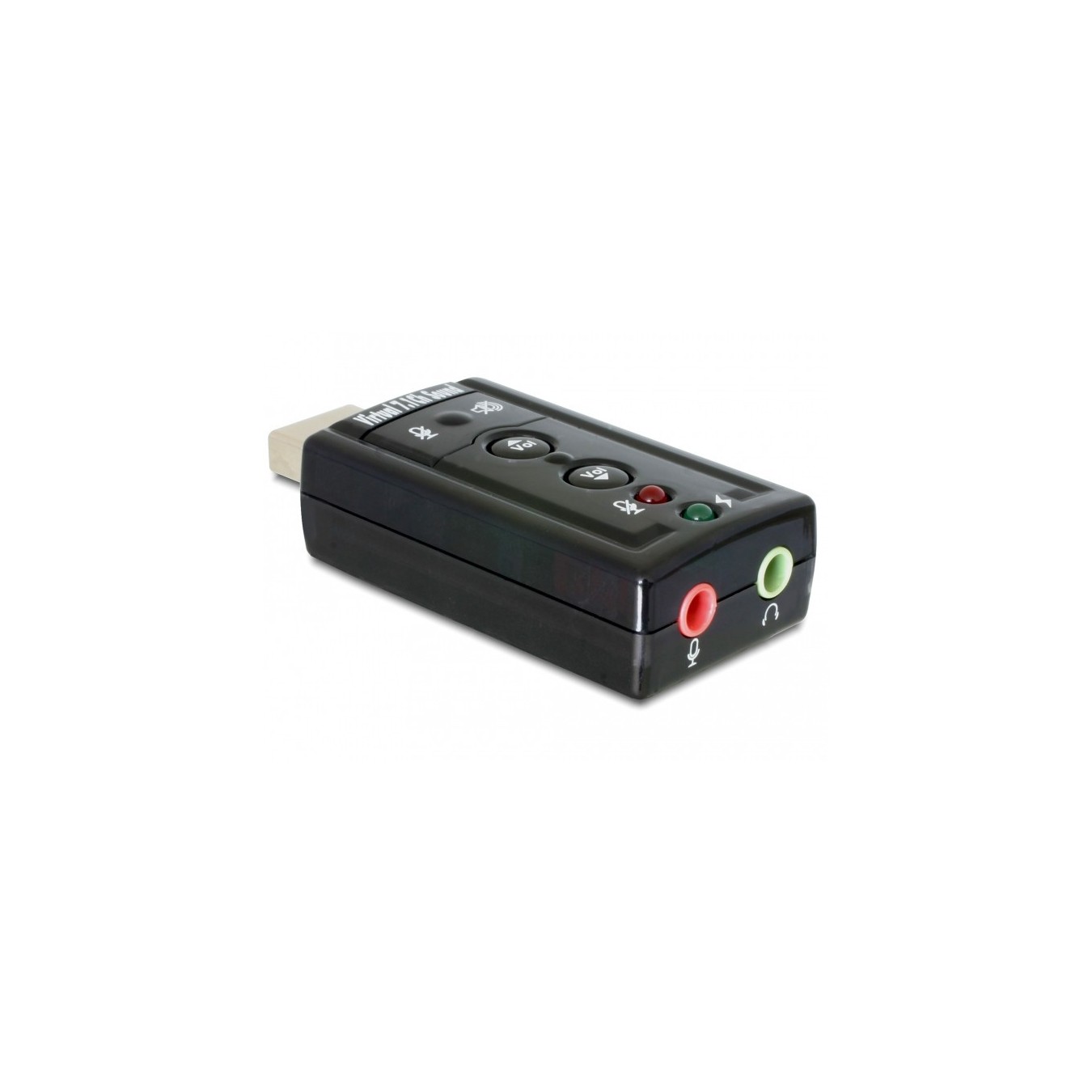 DELOCK Sound Adapter extern USB2.0 Virtual 7.1 24Bit 96kHz — Buy in Cyprus with Fast Delivery