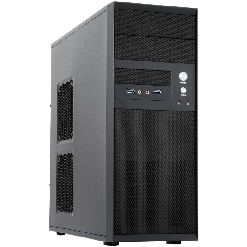 Chieftec Mesh Serie CQ-01B-U3-OP Midi Tower PC Case with Mesh Front Panel - Black (Boxed) — Buy in Cyprus with Fast Delivery