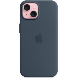 Buy iPhone 15 Silicone Case with MagSafe - Storm Blue in Cyprus, Nicosia, Limassol, Larnaka, Pafos