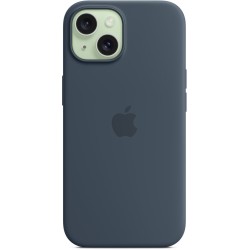 Buy iPhone 15 Silicone Case with MagSafe - Storm Blue in Cyprus, Nicosia, Limassol, Larnaka, Pafos