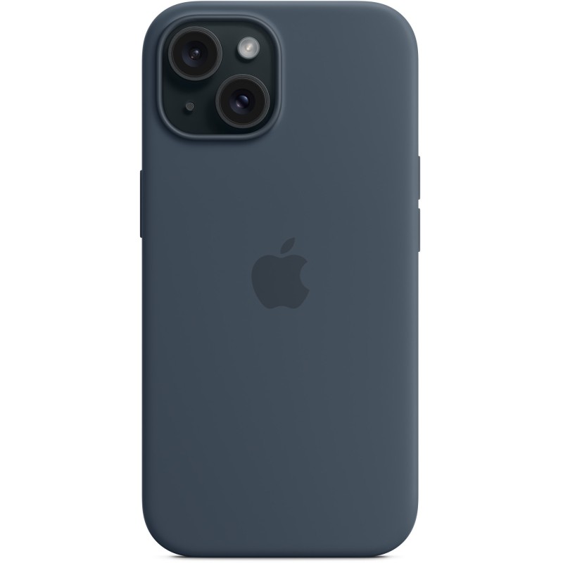 Buy iPhone 15 Silicone Case with MagSafe - Storm Blue in Cyprus, Nicosia, Limassol, Larnaka, Pafos