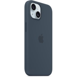 Buy iPhone 15 Silicone Case with MagSafe - Storm Blue in Cyprus, Nicosia, Limassol, Larnaka, Pafos