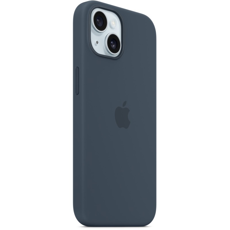 Buy iPhone 15 Silicone Case with MagSafe - Storm Blue in Cyprus, Nicosia, Limassol, Larnaka, Pafos