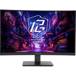 Buy ASRock - PG27QRT1B - 27-inch curved QHD 2560x1440, 180Hz, HDMI/DP in Cyprus, Nicosia, Limassol, Larnaka, Pafos