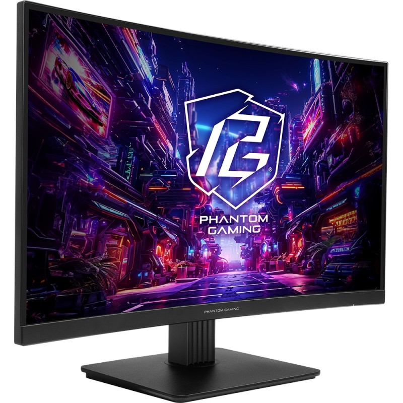 Buy ASRock - PG27QRT1B - 27-inch curved QHD 2560x1440, 180Hz, HDMI/DP in Cyprus, Nicosia, Limassol, Larnaka, Pafos
