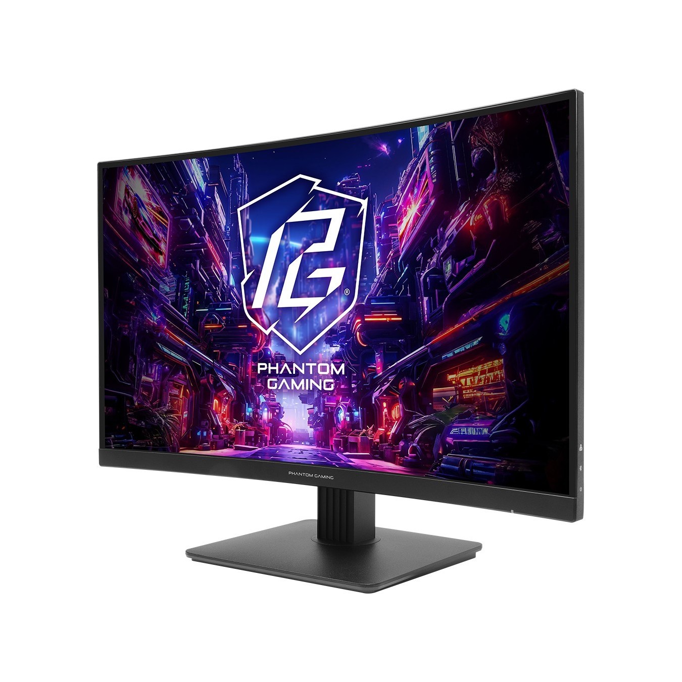 ASRock - PG27QRT1B - 27-inch curved QHD 2560x1440, 180Hz, HDMI/DP — Buy in Cyprus with Fast Delivery