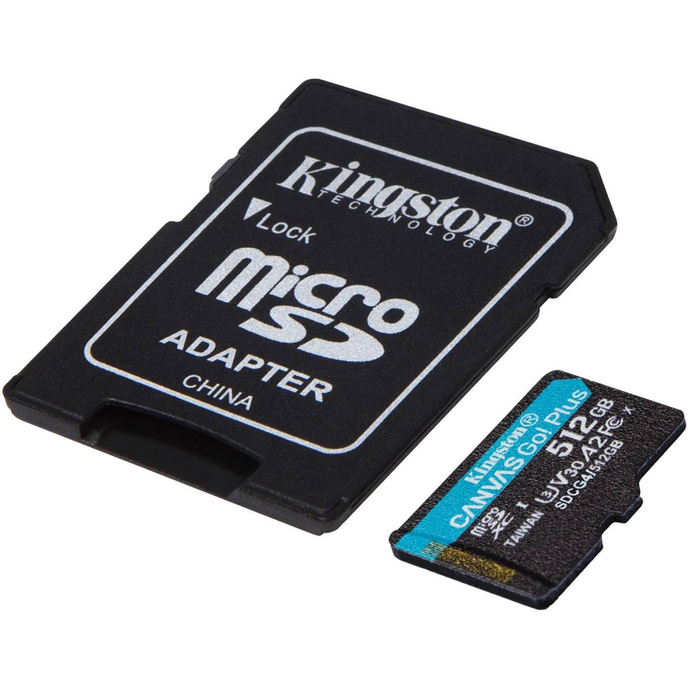 Kingston Canvas Go Plus Gen4 microSDXC - Canvas Go Plus Gen4 - 512GB - U3, V30, A2 adapter — Buy in Cyprus with Fast Delivery