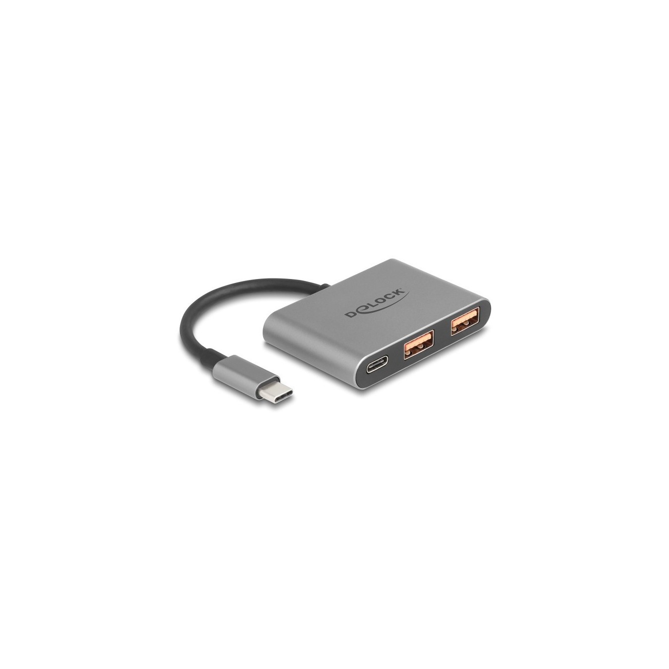 DELOCK 3-Port USB Hub 10 Gbps - (USB-C Hub, 1x USB-C + 2x USB-A) — Buy in Cyprus with Fast Delivery