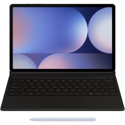 Buy Samsung Book Cover Keyboard for S10+/S9FE+/S9+ - EF-DX825 - Black in Cyprus, Nicosia, Limassol, Larnaka, Pafos