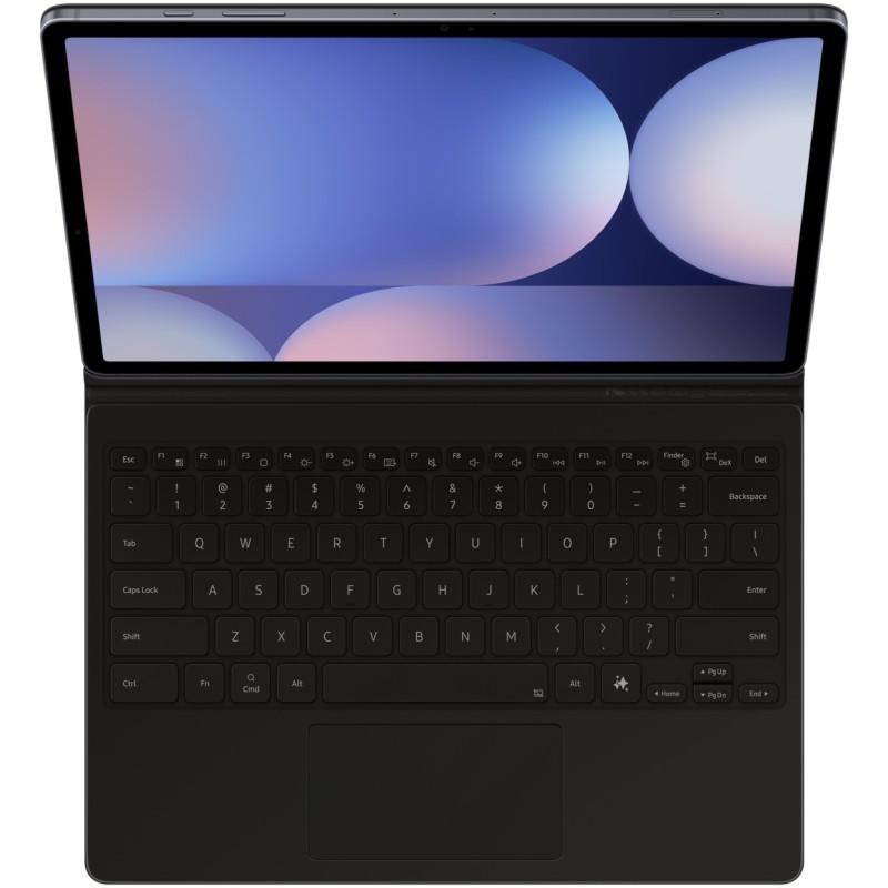Buy Samsung Book Cover Keyboard for S10+/S9FE+/S9+ - EF-DX825 - Black in Cyprus, Nicosia, Limassol, Larnaka, Pafos