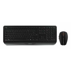 Buy Cherry Desktop GENTIX - Wireless Black French layout - Black FR keyboard in Cyprus, Nicosia, Limassol, Larnaka, Pafos