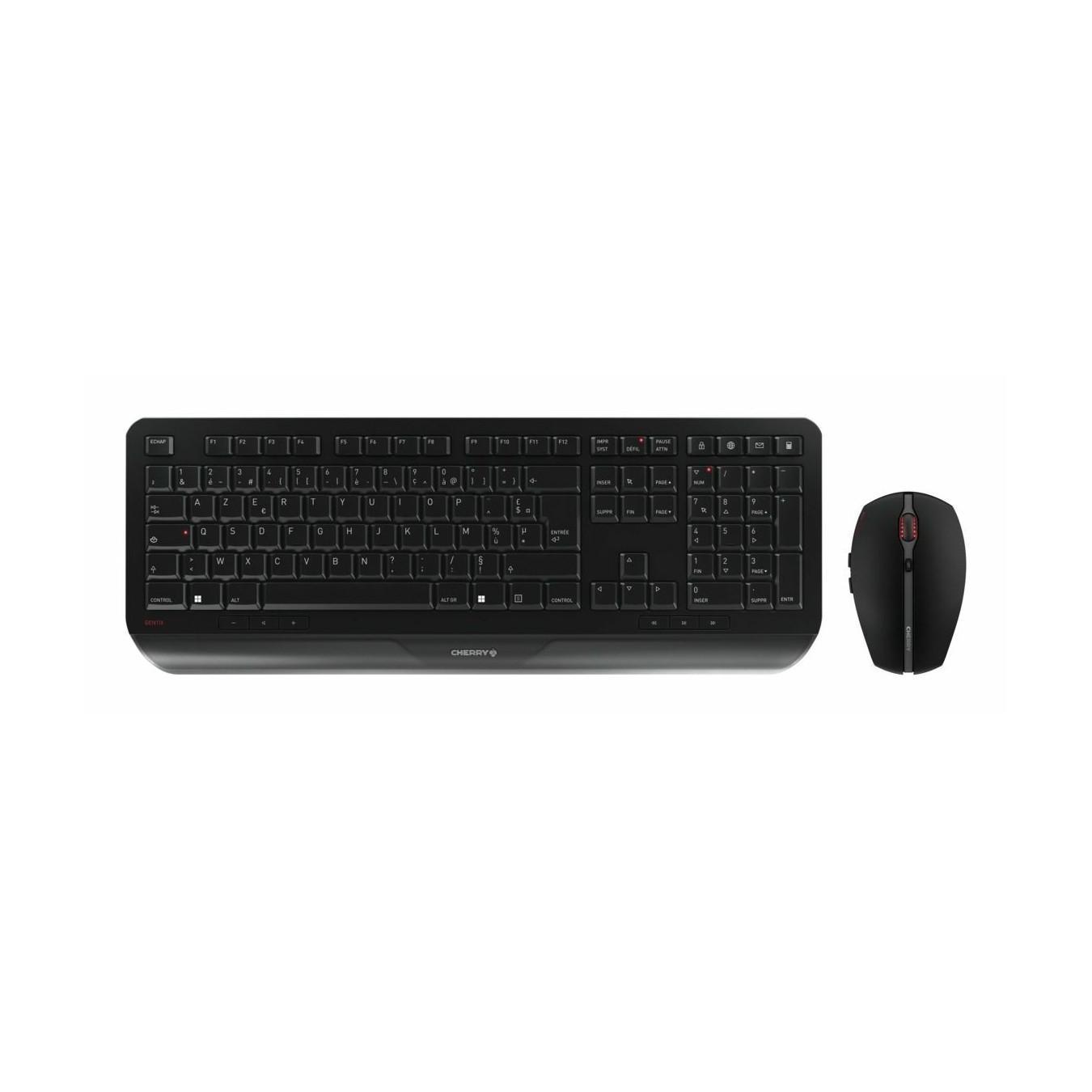 Cherry Desktop GENTIX - Wireless Black French layout - Black FR keyboard — Buy in Cyprus with Fast Delivery